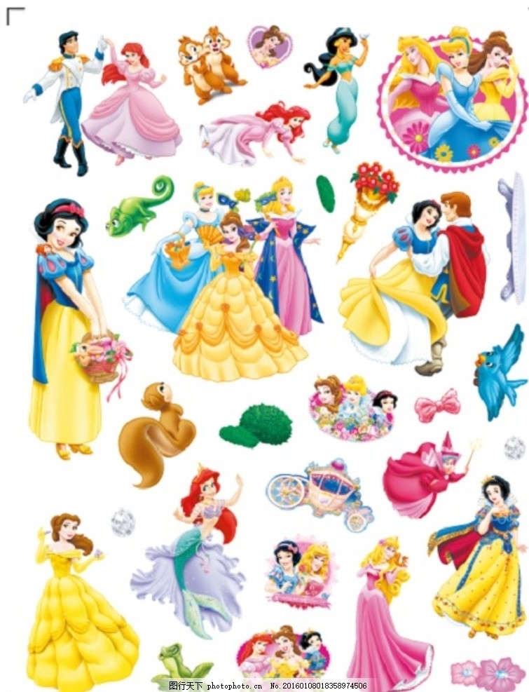 教我画爱丽儿公主