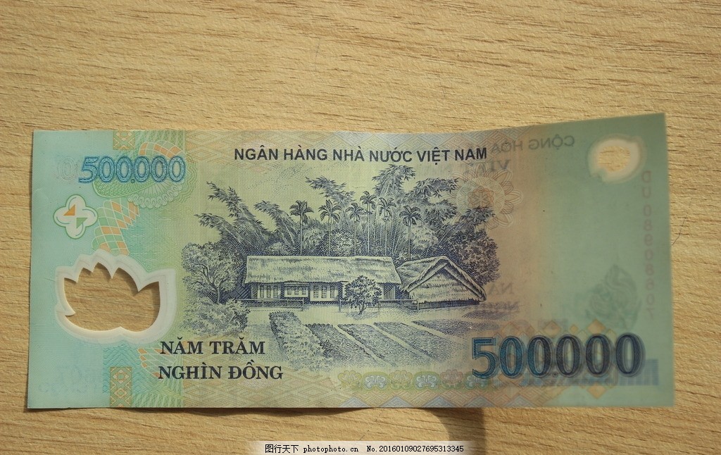 50万越南盾反面图片