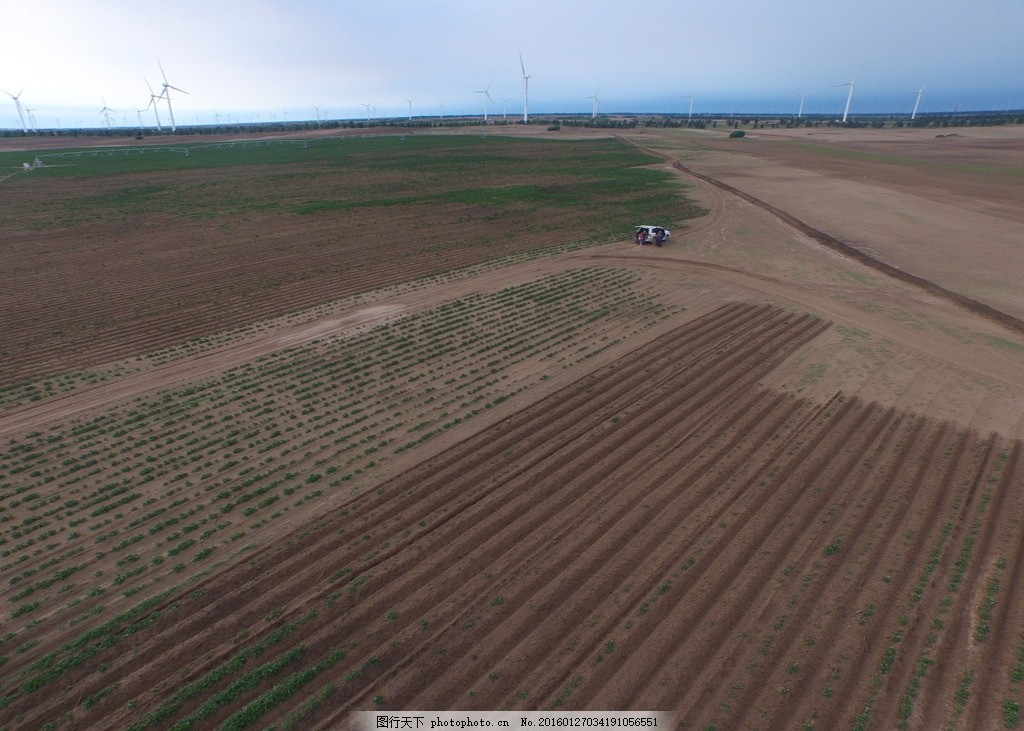 耕地鸟瞰