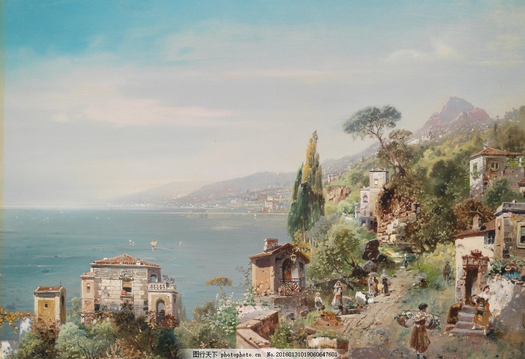 美术 名画 艺术品 欧式绘画 绘画书法 文化艺术 设计 300dpi jpg 风景