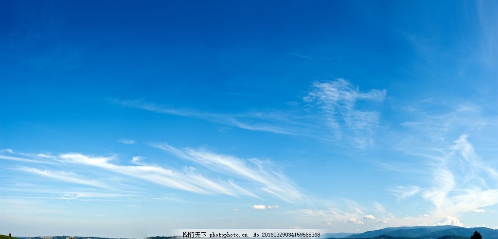 蓝天白云 天空 全景 天空全景图 摄影 自然景观 自然风景 72dpi jpg