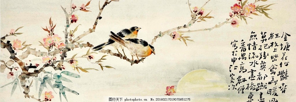 高劍父 花鳥圖 高剑父的花鸟画_中国_美术_绘画